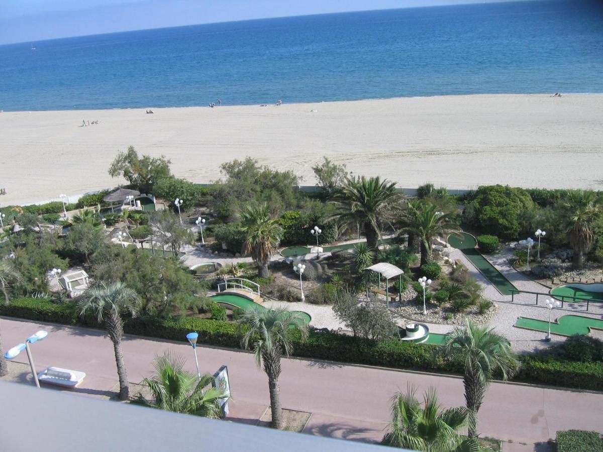 Studio Vue Sur La Mer Au 6Eme Et Dernier Etage Canet-en-Roussillon Exterior photo